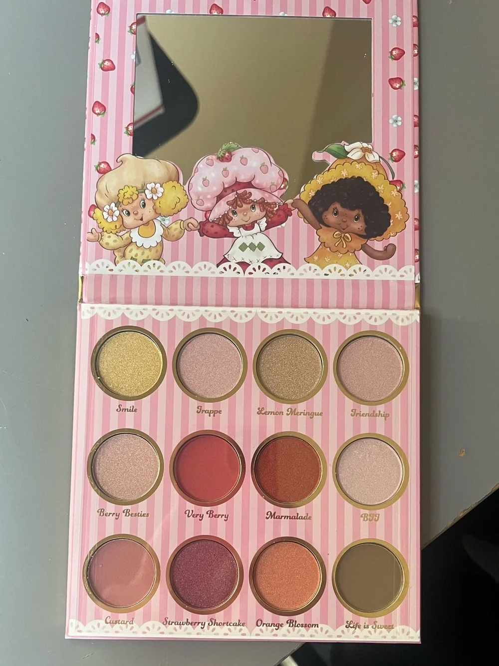 Strawberry Shortcake Eyeshadow Palette - 12 Shade Women Makeup- NIB